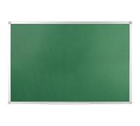 Q-Connect Aluminium Frame Felt Noticeboard with Fixing Kit 1200x900mm Green