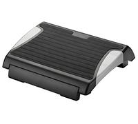 Q-Connect Anti-Slip Footrest Height Adjustable Black/Silver KF20076