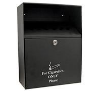 Q-Connect Ash Bin KF04386 – Black 7 Litre