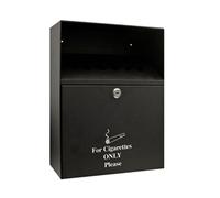 Q-Connect Ash Bin KF04386 – Black 7 Litre