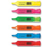 Q-Connect Assorted Highlighter Pens (Pack of 6) KF01909