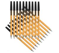 Q-Connect Ballpoint Pen Fine Black (Pack Of 20)