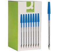 Q-Connect Ballpoint Pen Medium Blue (Pack of 50) - KF26039