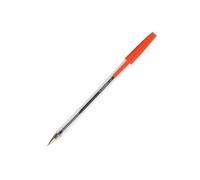 Q-Connect Medium Red Ball Point Pens (Pk-20)