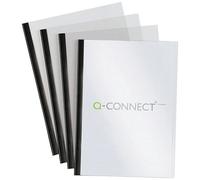 Q-Connect Black A4 5mm Slide Binder And Cover Set (Pack Of 100)