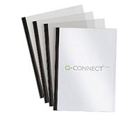 Q-Connect Black A4 5mm Slide Binder and Cover Set (Pack of 20) KF01926