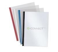 Q-Connect Black A4 5mm Slide Binder and Cover Set Pk 100- KF01940
