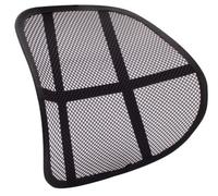 Q-Connect Black Mesh Back Support