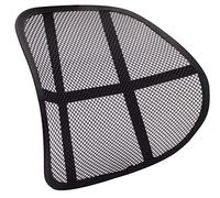 Q-Connect Mesh Back Support Black KF15413
