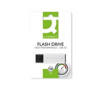 Q-CONNECT Flash Drive KF11509 - USB 3.0 High Performance 128GB - Black/Silver