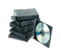 Q-Connect Black Slim Jewel Case (Pack of 25) KF02210