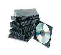 CD/DVD Case Q-CONNECT Slim 25pcs Clear/Computer Accessories/Type-Slim/Material-Polystyrene/Colour-Transparent