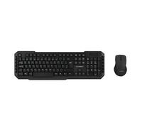 Q-Connect Black Wireless Keyboard/Mouse KF15397