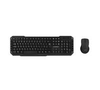 Q-Connect Black Wireless Keyboard and Mouse - KF15397 - BRAND NEW