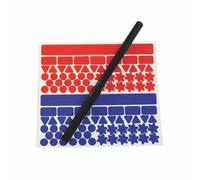 Q-Connect BLU/Rd/Org/Ylw Planner Kit