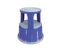 Q-Connect Metal Step Stool Blue Ref KF04847