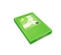 Q-Connect Bright Green Coloured A4 Copier Paper 80Gsm Ream (Pack Of 500)