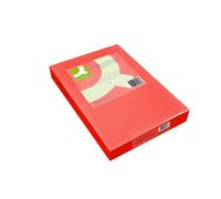 Q CONNECT Bright Red Coloured Paper A4 80gsm 500 Sheets - FREE 24H DELIVERY