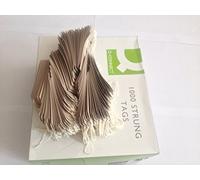 Q CONNECT BUFF TAGS 84X41 PACK OF 100 KF01597