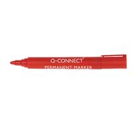 Q Connect Bullet Tip Permanent Marker Pen x 10 - colour choice