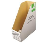 Q-Connect Business Magazine File W100xD230xH300mm White - KF21659