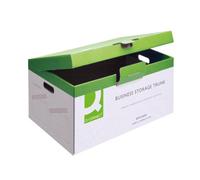 Q-Connect Business Storage Trunk Box White (Pack Of 10)