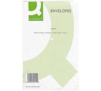 Q-Connect C4 Envelopes Peel and Seal 100gsm White Pk 250- KF03291