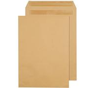 Q-Connect C4 Envelopes Pocket Self Seal 80gsm Manilla Pk10x25- KF02720