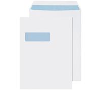 Q-Connect C4 Envelope Self Seal Window 100gsm (Pack of 250) KF3535, White