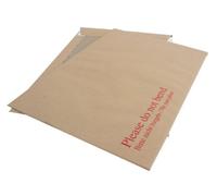 Q-Connect C4 Envelopes Board Back Peel and Seal 115gsm Manilla (Pack of 10)