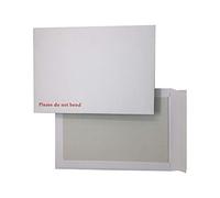 Q-Connect C4 Envelopes Board Back Peel and Seal 120gsm White (Pack of 125) KF3525