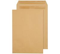 Q-Connect C4 Envelopes Pocket Self Seal 90gsm Manilla Pk 250 - KF3419