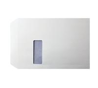 Q-Connect C4 Envelopes Window Self Seal 100gsm White Pk 1000- KF3535
