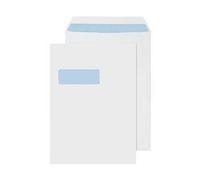 Q-Connect C4 Envelopes Window Self Seal 90gsm White Pk 250- KF3501