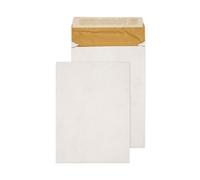 Q-Connect C4 Padded Gusset Envelopes Peel/Seal White Pk 100- KF3531