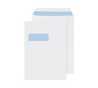 Q-Connect C4 Window Envelopes 90gsm Self Seal White (Pack of 250) 2907