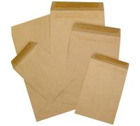 Q-Connect C5 Envelopes Pocket Self Seal 90Gsm Manilla (Pack Of 500)