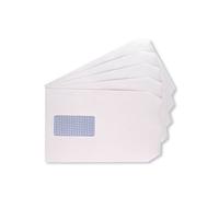 Q-Connect C5 Envelopes Window Pocket Self Seal 100gsm White (Pack of 500) 9007500