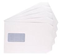 Q-Connect Envelopes C5 Window Self-Seal 90gsm White Pack of 500