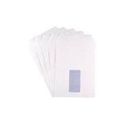 Q-Connect Envelopes C5 Window Pocket Self-Seal 90 gsm White Pack of 500