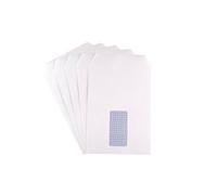 Q-Connect C5 Envelopes Window Pocket Self Seal 90gsm White (Pack of 500) 2820