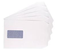 Q-Connect Envelopes C5 Window Self-Seal 90gsm White Pack of 500