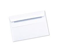 Q-Connect C6 Envelope Wallet Self Seal 90gsm White (Pack of 1000) 7042