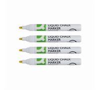 Q-Connect Chalk Markers Medium Tip White (Pack of 4) KF16282