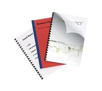 Q-Connect Clear A4 PVC Binding Covers 250 Micron Pk 100 - KF24011