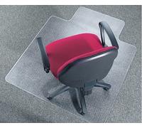 Q-Connect Clear Chair Mat Studded Underside for Secure Grip 1346x1143x2mm PVC KF02256