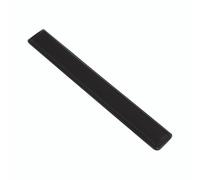 Q-Connect Clear Gel Wristrest Black