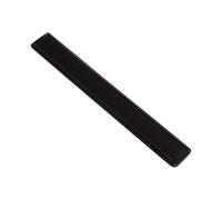 Q-Connect Clear Gel Wristrest Black - KF20087