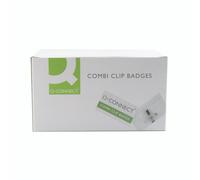 Q-Connect Combi Badge 40X75MM PK50