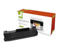 Compatible Q-Connect Toner for HP LaserJet Toner CB435A, Black